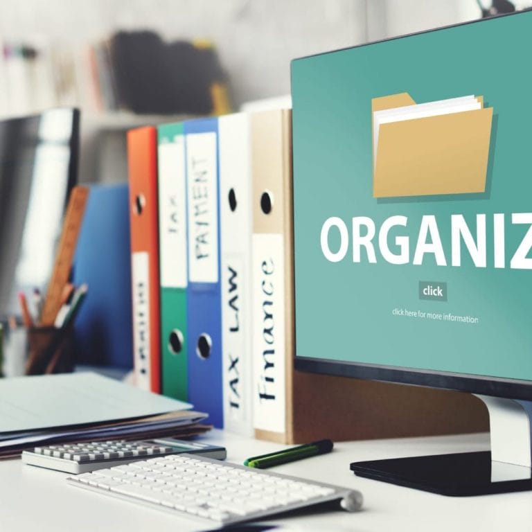 how to organize files